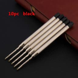 image-High quality 10Pc Red blue black FIT FOR metal PEN Style GIFT Ballpoint Pen Refills Business Office school supplies Writing