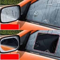 image-Rain proof film for automobile rearview mirror