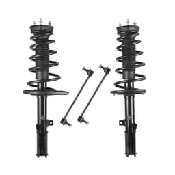 image-VEVOR Rear Shock Absorber Strut Assembly, 2Pcs Shock and Strut Assembly with Stabilizer Bar & Coil Spring, Compatible with 2007-2011 Toyota Camry and 2008-2012 Toyota Avalon Models, OE 172401