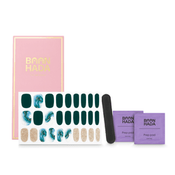 image-Korean Gel Nail Strips Nail decals All-In-One Kits