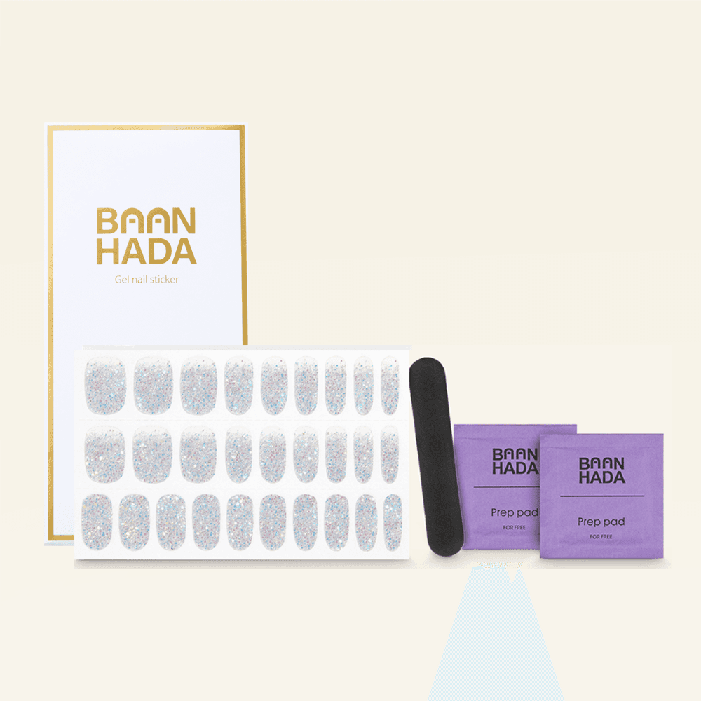 image-Korean Gel Nail Strips Nail decals All-In-One Kits