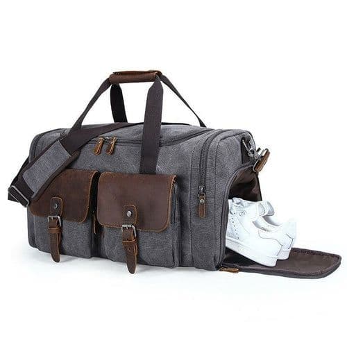 image-High Quality Outdoors Canvas Duffel Bag
