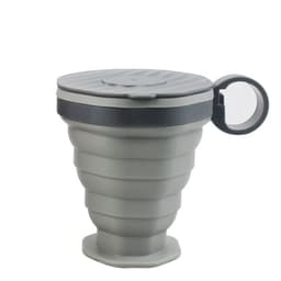 image-Portable Foldable Travel Silicone Foldable Water Cup