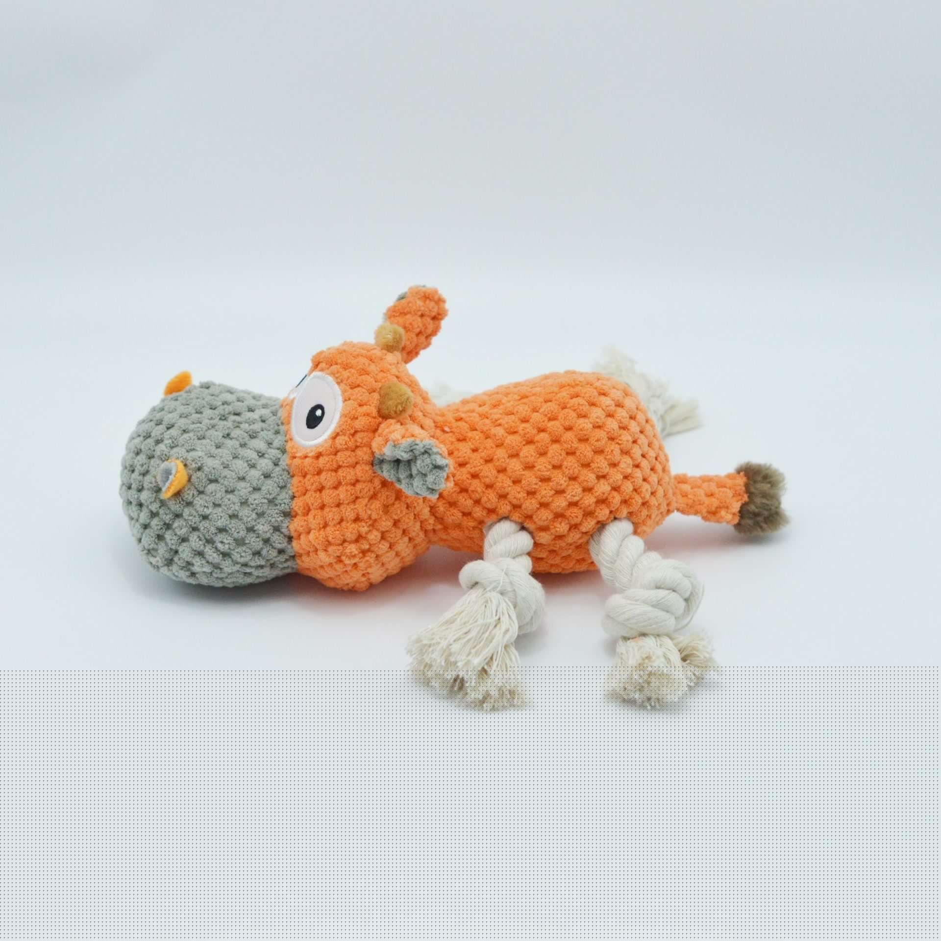 image-Cow Cloth Velvet Dog Toy Creaking Sound Pet Products