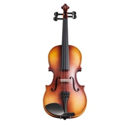 image-VEVOR Violin 4/4 Full Size for Adults, Violin Fiddle Set for Beginners with Hard Case, Rosin, Bow, Shoulder Rest, Bridge, Tuner and Extra Strings, Professional Musical Instruments for Student (Brown)