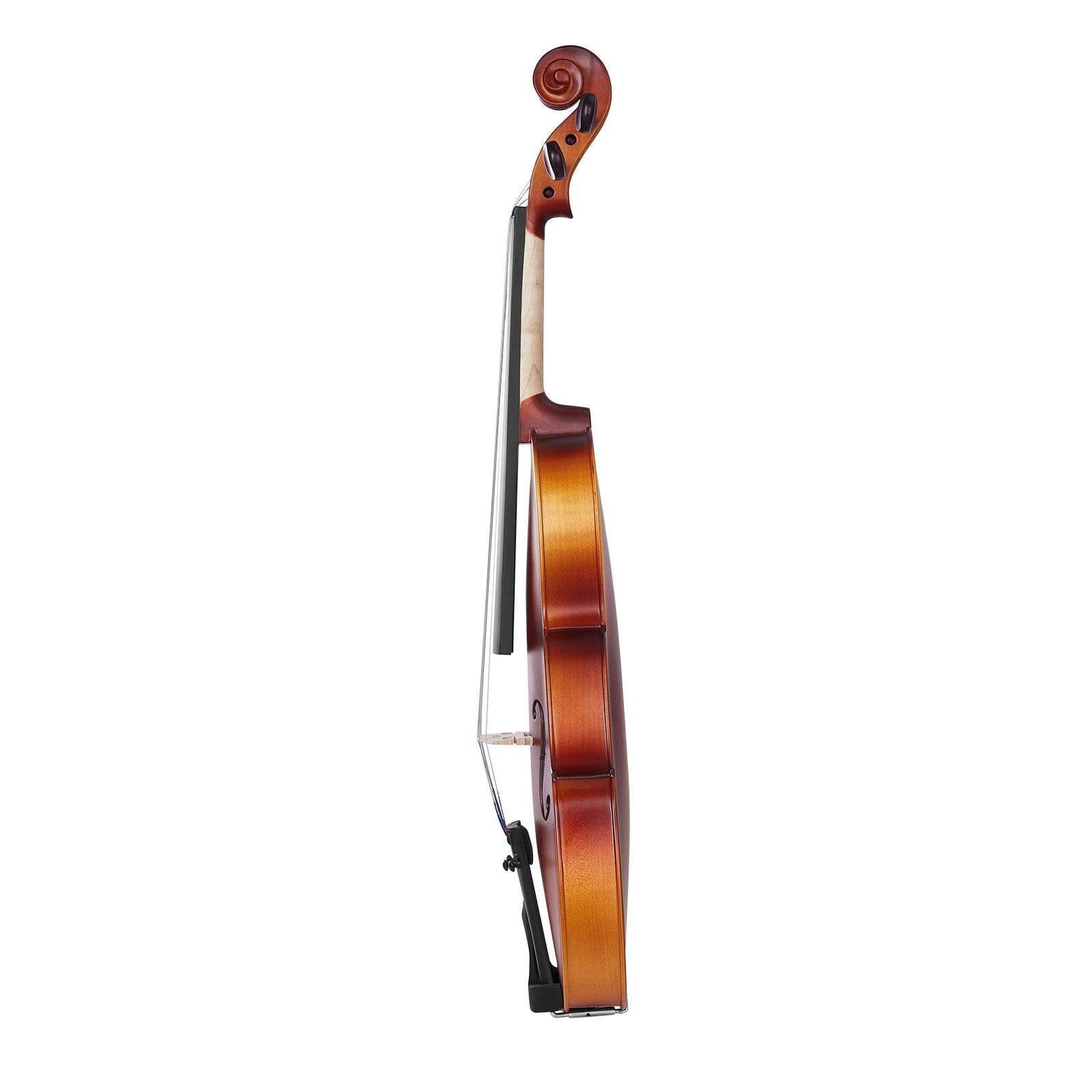 image-VEVOR Violin 4/4 Full Size for Adults, Violin Fiddle Set for Beginners with Hard Case, Rosin, Bow, Shoulder Rest, Bridge, Tuner and Extra Strings, Professional Musical Instruments for Student (Brown)