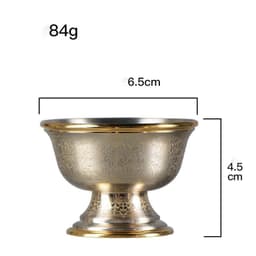 image-Water Supply Cup for Buddha Cup Copper Manual Household Buddha Front Cup Water Supply Bowl