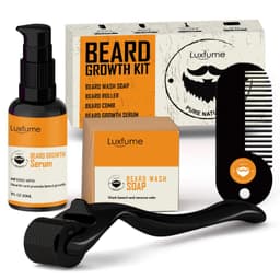 image-Cross-border new products men's beard care kit beard liquid cleaning nutrition care beard kit from stock