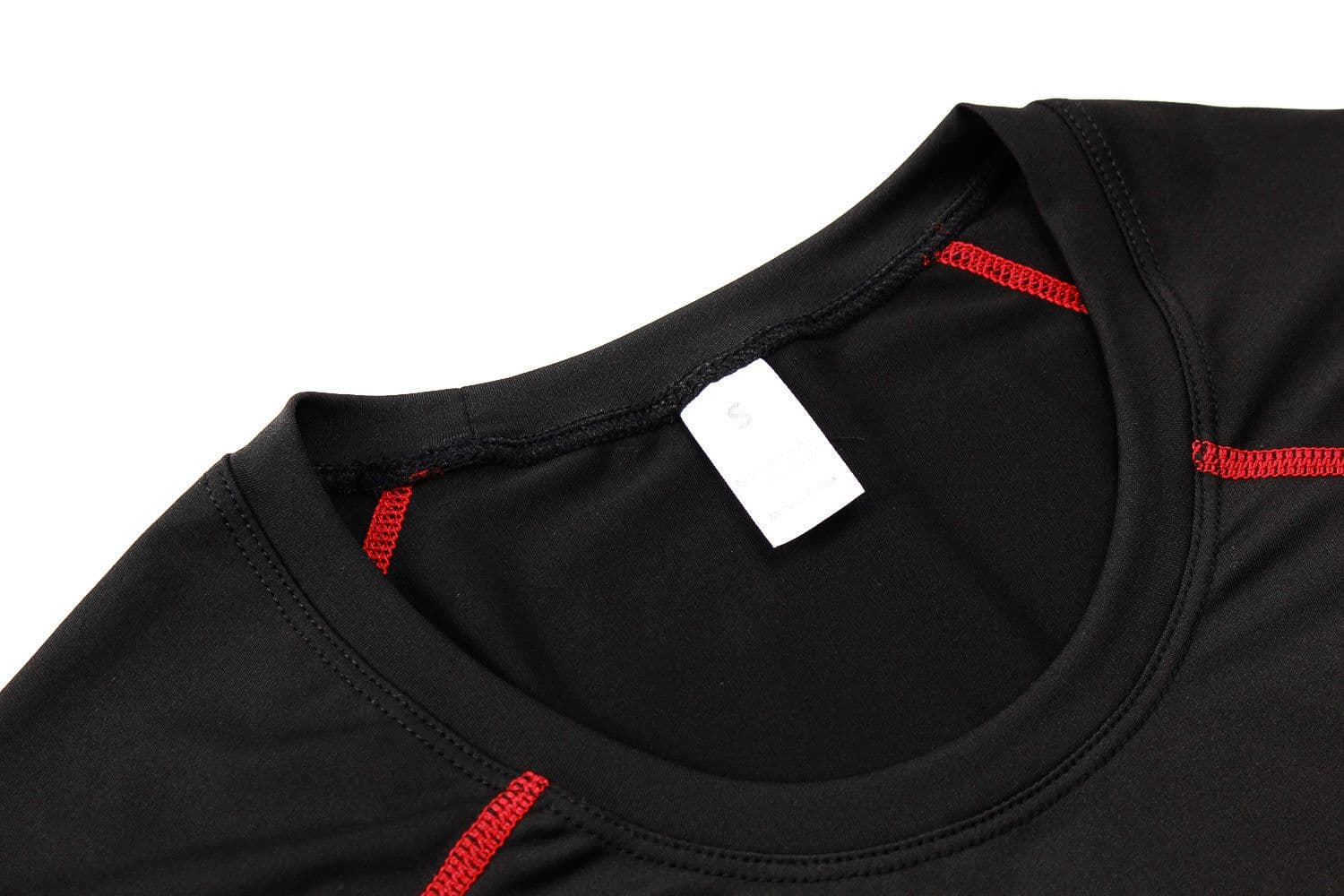 image-Men's Fitness Training Suit Black XXL