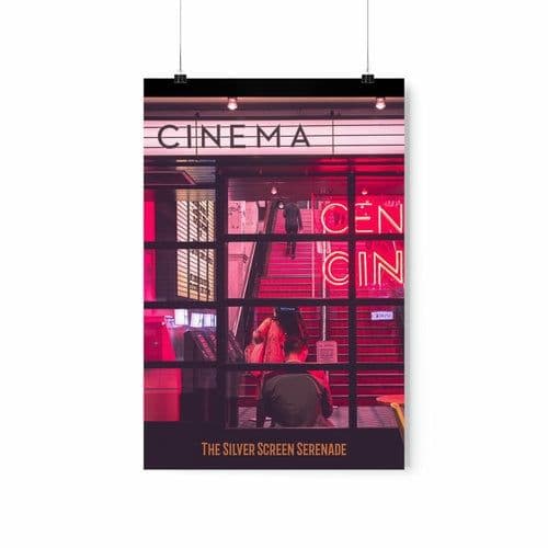 image-Retro Cinema Theme Poster