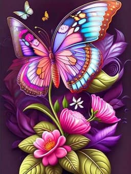 image-Animal Diamond Painting Handmade Landscape Painting
