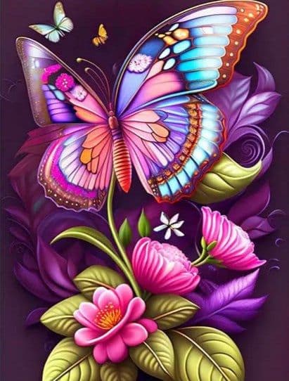 image-Animal Diamond Painting Handmade Landscape Painting