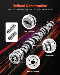 image-VEVOR Lifter Camshaft Kit, 5-Piece Set, Gray Cast Iron Engine Cam, for 2009-2019 Dodge Ram 1500 5.7L, 2009 Dodge Durango 5.7L, Fits V8 5.7L Engines, Trucks / Large SUVs