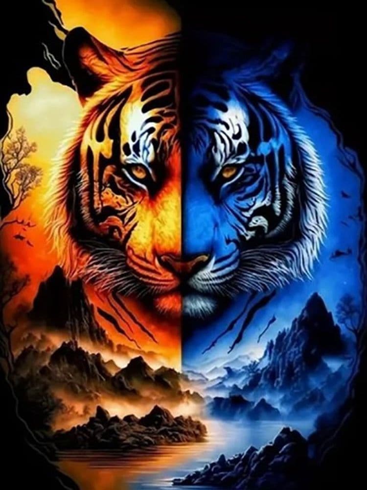 image-Animal Diamond Painting Handmade Landscape Painting