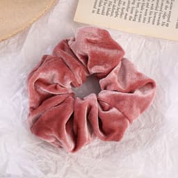 image-Flannel Hair Tie Hair Rope Amazon Velvet Fashion Ponytail Hair Accessories