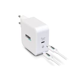 image-Wall Charger + USB C Cable Urban Factory GSC10UF White