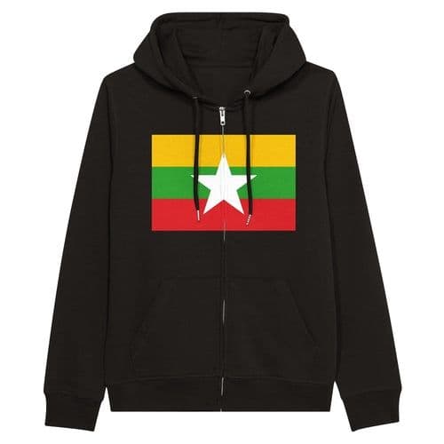image-Sweat à capuche unisexe bio à fermeture éclair