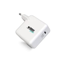 image-Wall Charger + USB C Cable Urban Factory GSC65UF White