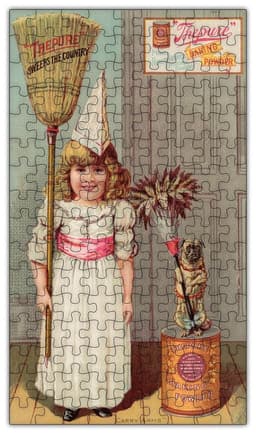 image-Baking Powder Vintage Poster Wooden Jigsaw Puzzle #6710