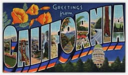 image-California State Wooden Jigsaw Puzzle #6722