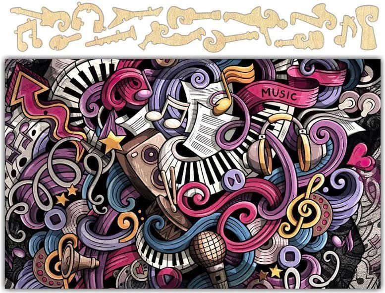 image-Music Always On My Mind Jigsaw Puzzle #6739