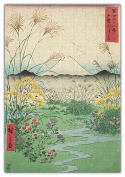 image-Otsuki Plain in Kai Province Jigsaw Puzzle #6741