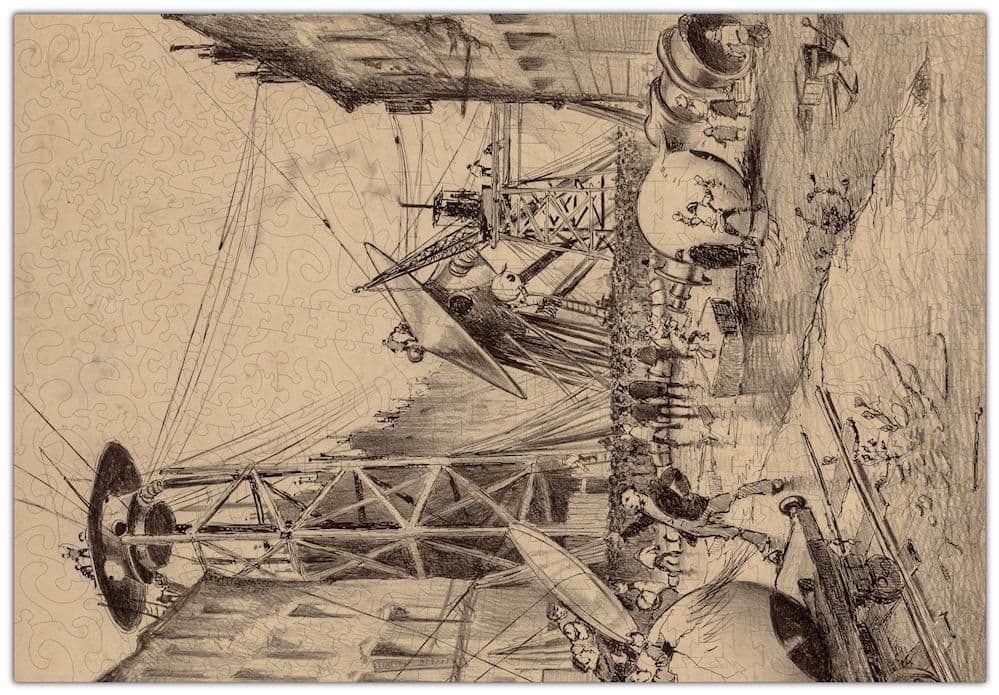 image-War of the Worlds Humans Win Whimsical Puzzle