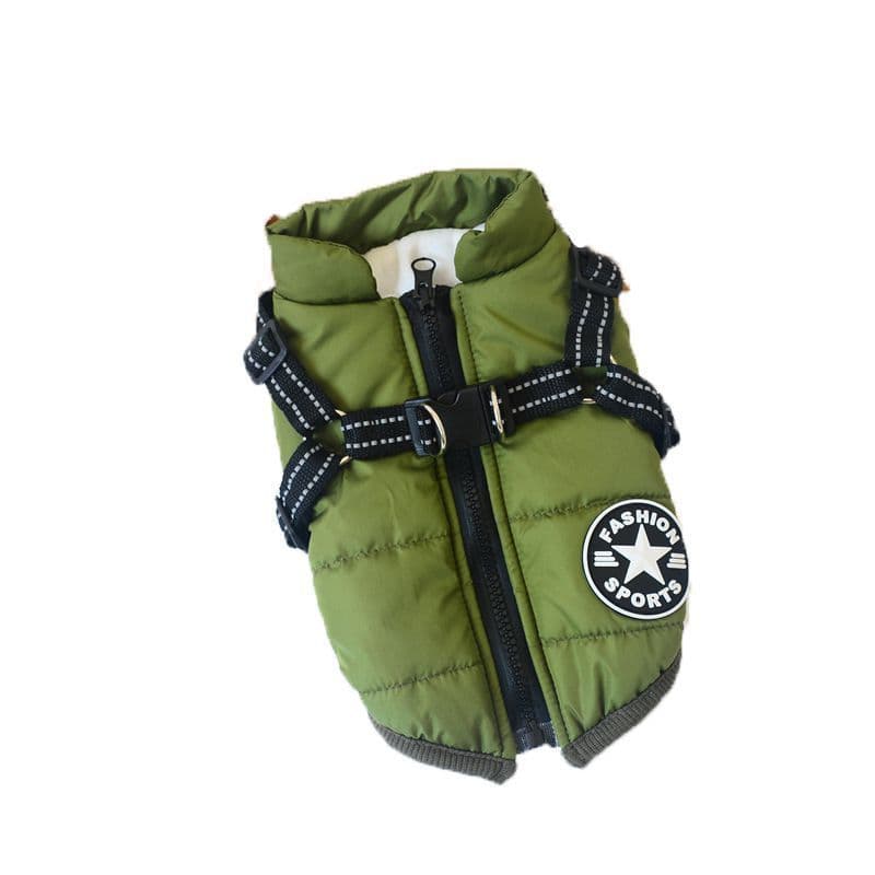 image-Pet Dog Clothes For Small Dogs Winter Warm Dog Hooded Coat Jackets Chihuahua Pug Outfits Puppy Cat Clothing