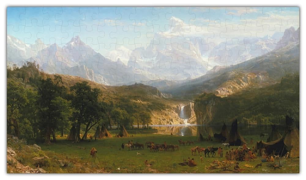 image-Albert Bierstadt: The Rocky Mountains Puzzle