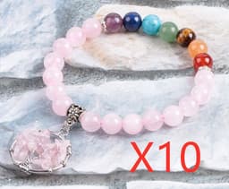 image-Crystal Beaded Bracelet