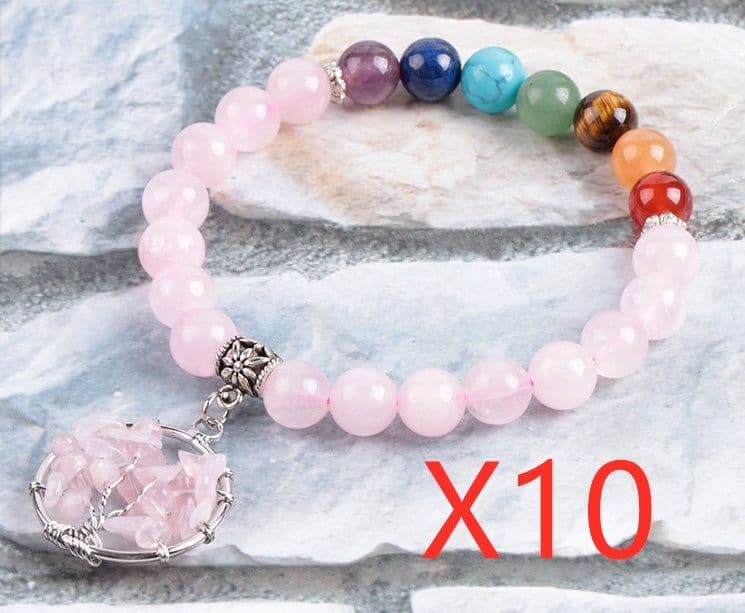 image-Crystal Beaded Bracelet