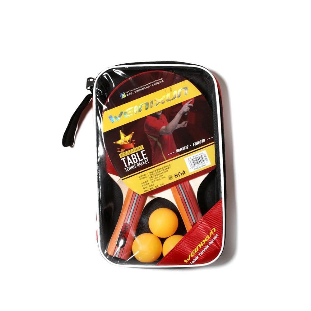 image-High Quality Double Reverse Rubber Ping Pong Racket