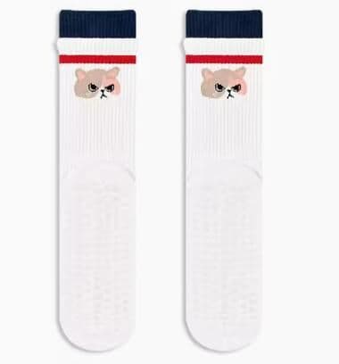 image-Yoga Socks Women's Non-Slip Five-Toe Cotton