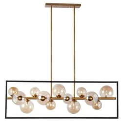 image-13LT Halgn Horiz Pend MB & VB, Champagne Glass