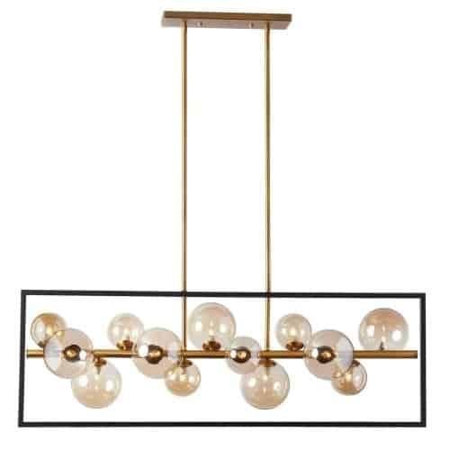 image-13LT Halgn Horiz Pend MB & VB, Champagne Glass