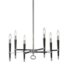 image-6LT Incandescent Chandelier, PC Finish