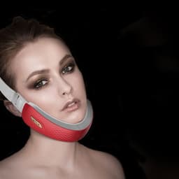 image-LED Photon Therapy V-shaped Slimming Facial Micro-current Electric Vibration Lifting Massager