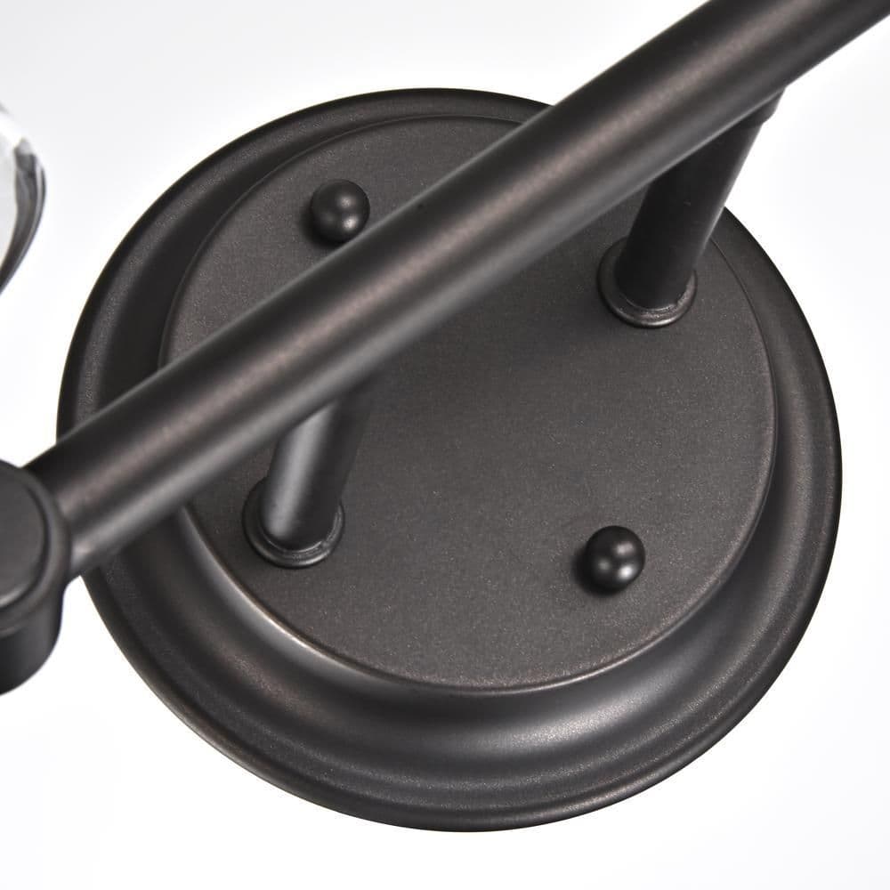 image-CHLOE Lighting JOYCE Contemporary 4 Light Rubbed Bronze Bath Vanity Fixture 28" Width