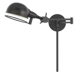image-60W Linthal Swing Arm Wall Lamp With Adjustable Shade With 3 Ft Wire Cover