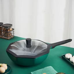 image-Star anise wok non-stick pan household pan wok gas stove