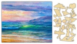 image-Sunset Afterglow Jigsaw Puzzle #6820
