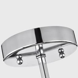 image-CHLOE Lighting IRONCLAD Industrial 3 Light Chrome Semi-Flush Ceiling Fixture 15" Wide