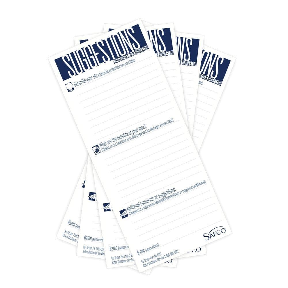 image-Refill Suggestion Cards - 60 Packs of 25 per Carton