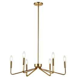 image-6LT Incandescent Chandelier, AGB