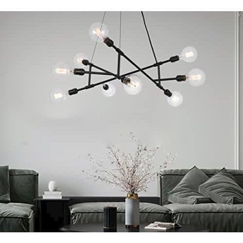 image-60W X 9 Massena Metal Chandelier