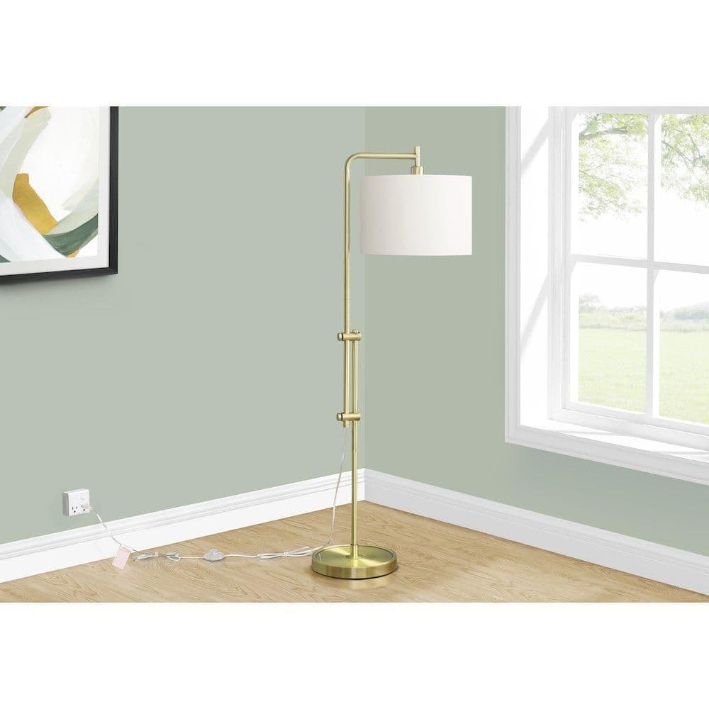 image-Contemporary Lighting in Gold,Ivory color