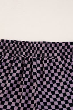 image-Pink High Waisted Leopard Athletic Shorts (55 characters)