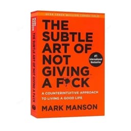 image-The Subtle Art of Not Giving A Fxck / Every Thing Is Fxcked By Mark Manson Self Management Stress Relief Book