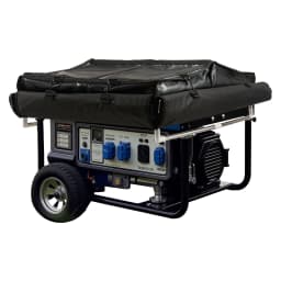 image-VEVOR Generator Cover, 34 x 26 x 21 Inch Waterproof Universal Generator Cover for Most Generators 3500-12000 Watt, Portable Generator Running Cover with Heavy Duty Thicken 420D Oxford Fabric, Black