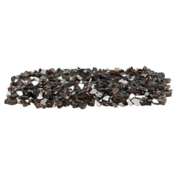 image-VEVOR Fire Glass, 10 LBS / 4.5 KG High-Temperature Resistant Fireplace Rocks, 1/2-Inch / 12.7 mm Reflective & Smokeless Firepit Glass Rock, High Luster Stone Landscaping for Fire Pit Table, Copper
